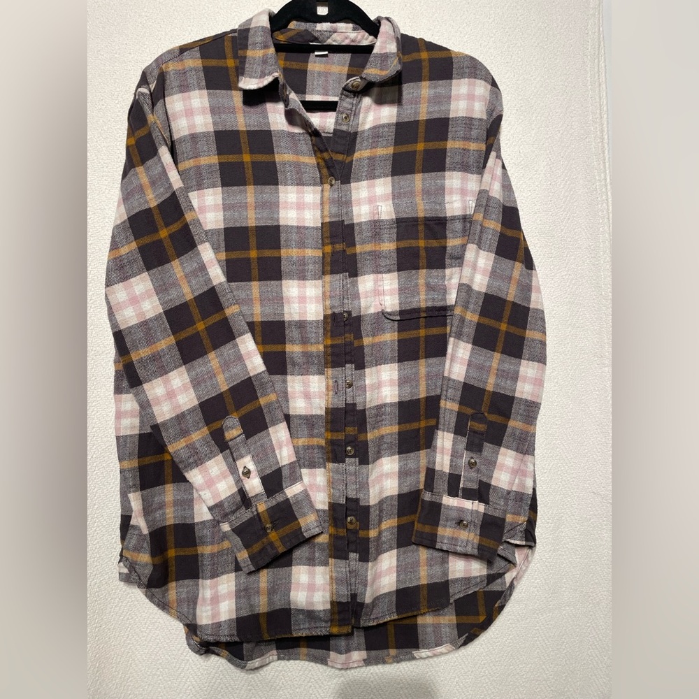 Aerie Plaid Button-Up